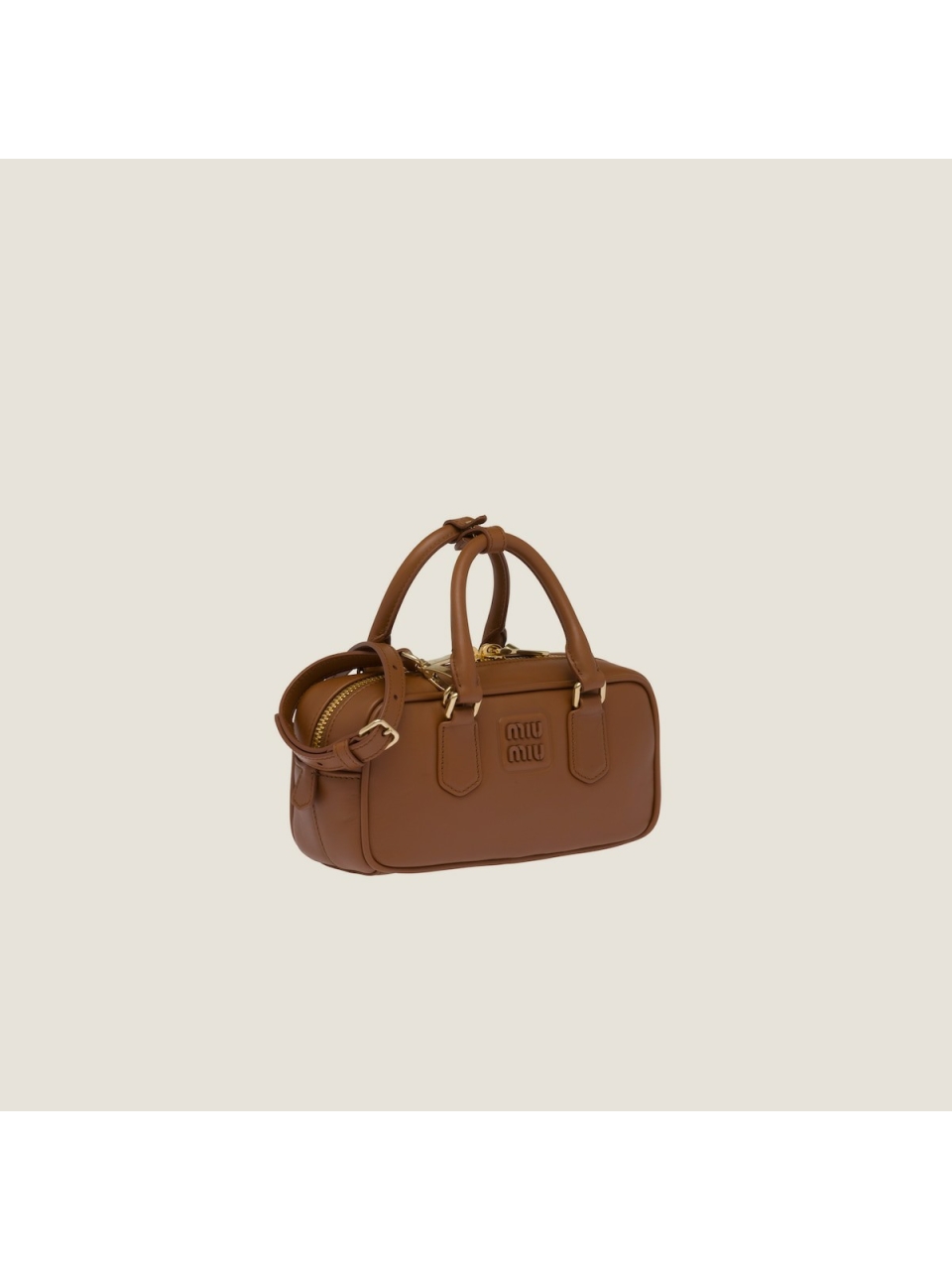 Кожаная сумка Miu Miu Arcadie